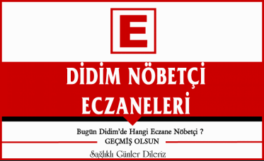 Didim Nöbetçi Eczane