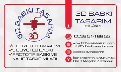 3d Baskı da Uygun Fiyat ve Profesyonel Hizmet