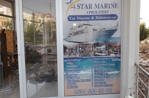 Didim Star Marina Yat Döşeme Dekorasyon